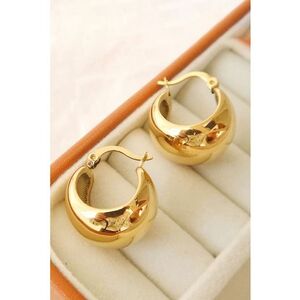 Cercei din alama - Auriu imagine