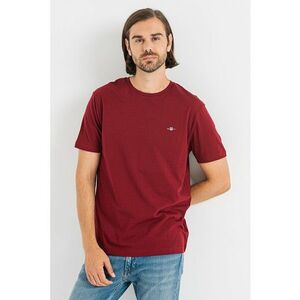 Tricou din bumbac Shield - Rosu inchis imagine