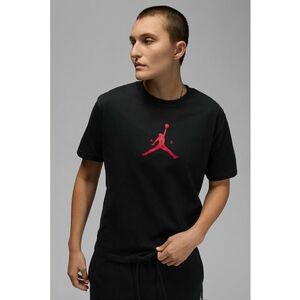 Tricou din bumbac pentru baschet Jumpman - Rosu/Negru imagine