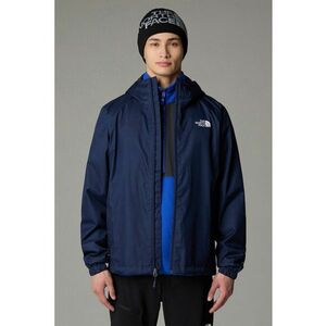 Jacheta cu gluga - pentru drumetie Quest - Bleumarin imagine