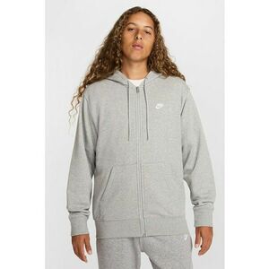 Hanorac din amestec de bumbac cu fermoar Club - Gri deschis melange imagine