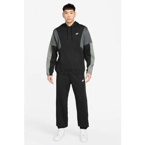 Trening din material fleece cu model colorblock Club - Negru/Gri inchis imagine