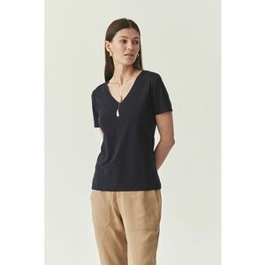 Tricou din amestec de modal - Albastru ultramarin imagine