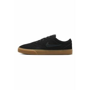 Pantofi sport Charge low-cut din piele intoarsa - Negru/Gri antracit imagine