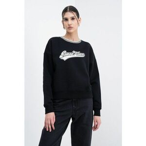 Bluza lejera de trening cu maneci cazute - Alb/Negru imagine