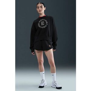 Bluza de trening cu logo - pentru tenis - Alb fildes/Negru imagine