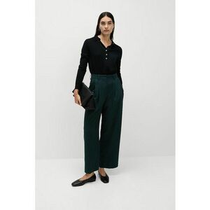 Pantaloni cu croiala ampla - Bleumarin imagine