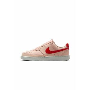 Pantofi sport Court Vision Low Next Nature din piele ecologica - Roz somon/Rosu vermillion imagine