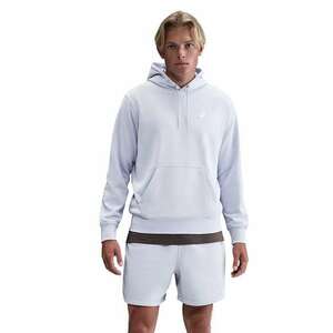 Hanorac din amestec de bumbac cu logo - Albastru lavanda imagine