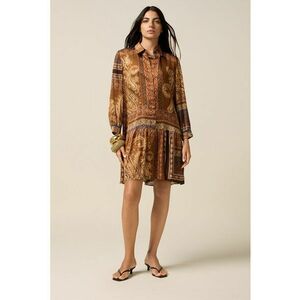 Rochie-camasa cu model - Multicolor imagine