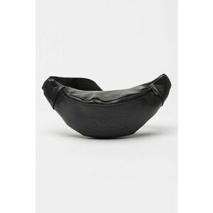 Borseta de piele ecologica cu logo - Negru imagine