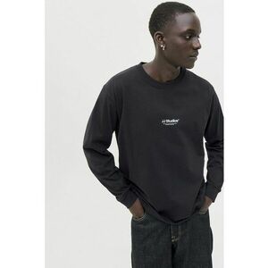 Bluza lejera din bumbac organic - Negru imagine