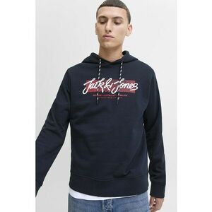 Hanorac cu imprimeu logo frontal - Bleumarin imagine