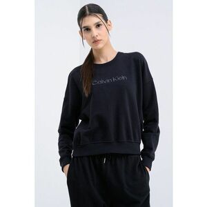 Bluza de trening de casa din amestec de bumbac - Negru imagine