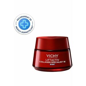 Crema antirid LIFTACTIV Collagen Specialist pentru toate tipurile de ten - 50ml - Noapte imagine