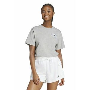 Tricou din bumbac cu imprimeu logo si model grafic - Rosu/Negru/Gri melange imagine