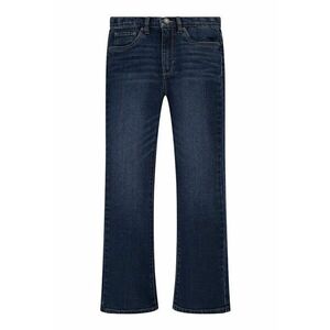 Blugi evazati cu aspect decolorat 726 - Albastru indigo imagine