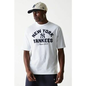 Tricou de bumbac cu logo - Alb imagine