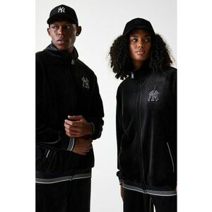 Bluza unisex de trening cu logo brodat - Negru imagine