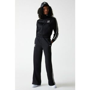Pantaloni unisex relaxed fit de trening - Negru imagine