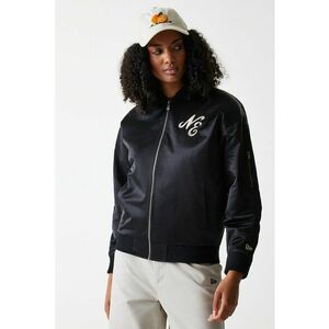 Jacheta baseball cu logo brodat - Negru imagine