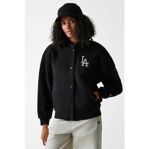 Jacheta baseball cu buzunare laterale - Negru imagine