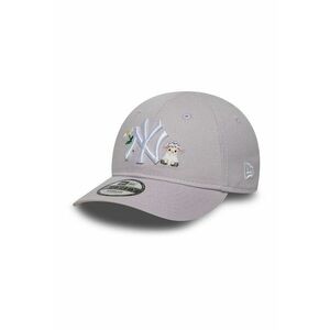 Sapca cu logo brodat New York Yankees 9Forty - Gri deschis imagine