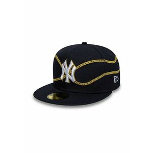Sapca cu logo New York Yankees 59Fifty - Negru/Galben imagine