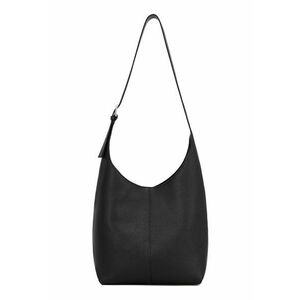 Geanta hobo din piele - Negru imagine