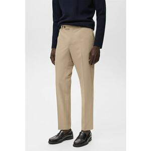 Pantaloni chino drepti - Bej imagine