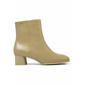 Botine de piele Katie 1301 - Bej imagine