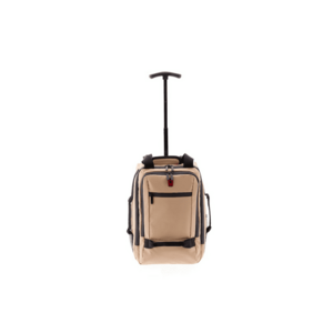 Rucsac cu role - pentru Wizz Air/Ryanair - Gladiator - Polar - MG 3958 - 14saf - Bej - 22 l imagine