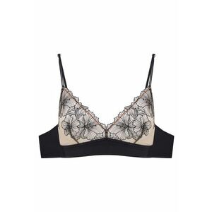 Sutien triunghi Zuzya - Mesh - Negru/Bej imagine