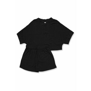 Pijama de dama negru viscoza imagine