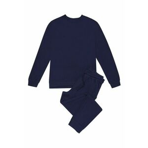 Pijamale barbati Bumbac - Bleumarin imagine