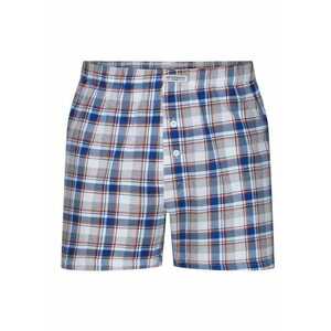 Boxeri barbati Classic 1442-1449 K319 - Gri/albastru - Gri/Albastru imagine