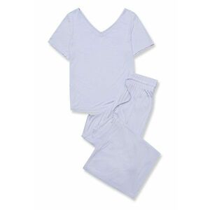 Pijamale de dama tricot gri deschis imagine
