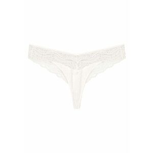 Chiloti stringi Bogna Alb - Alb imagine