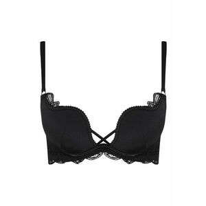 Sutien push-up Claudia Sintetic - Negru imagine