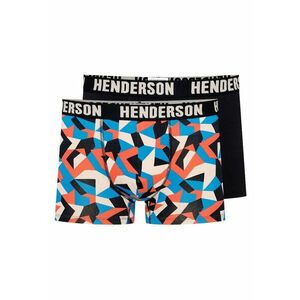 Boxeri (crac mai lung)Shield set de 2 perechi albastru - rosu - Multicolor imagine