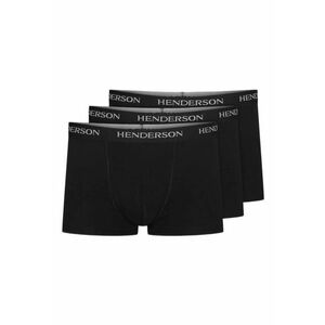 Boxeri barbati Effort set de 3 perechi negru - Negru imagine