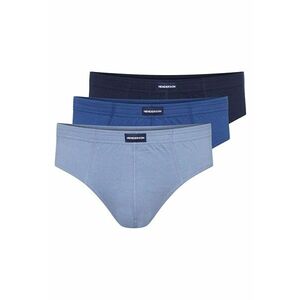 Chiloti barbati Classic set de 3 perechi bleumarin - albastru deschis - bej XXL - Multicolor imagine