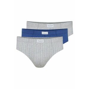 Chiloti barbati Classic set de 3 perechi albastru - gri deschis XXL - Multicolor imagine