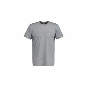 Tricou cu decolteu la baza gatului si broderie logo imagine