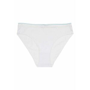 Lenjerie intima cu talie inalta Bumbac - Alb imagine
