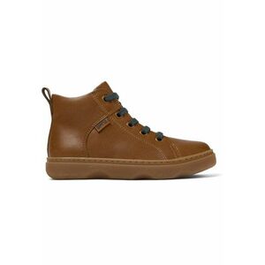 Pantofi sport inalti din piele Kiddo 8519 - Maro scortisoara imagine