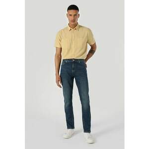 Pantaloni De Barbati Albastru Regular Fit 067ACK imagine