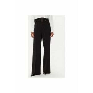 Pantaloni dama - 305119353 - Poliester - Negru - Negru imagine