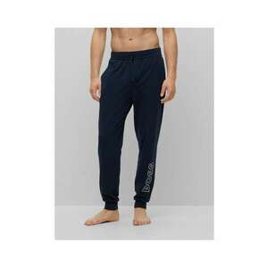 Pantaloni de pijama barbati - 302480265 - Bumbac - S INTL - Albastru imagine