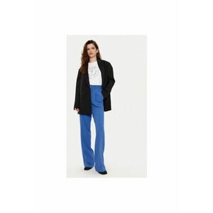 Pantaloni dama - 305182975 - Poliester/Viscoza - Albastru - Albastru imagine